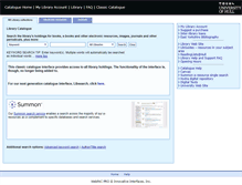 Tablet Screenshot of libsys.lib.hull.ac.uk