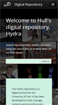 Mobile Screenshot of hydra.hull.ac.uk