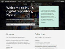 Tablet Screenshot of hydra.hull.ac.uk